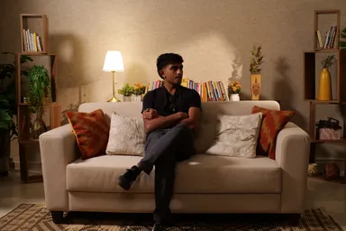 Furnished Studio with a Modular Kitchen and Living Set for shoots image 8