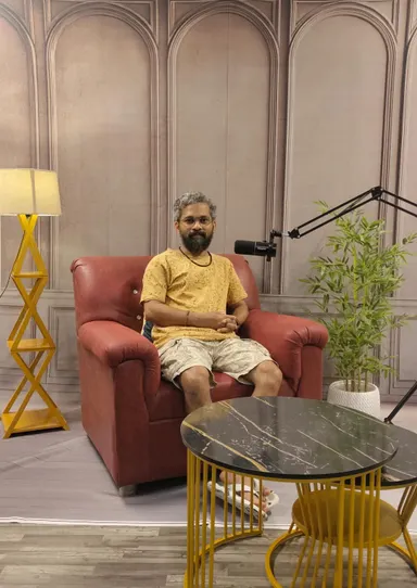 Production-Friendly Studio with Green Screen and Podcast Setup image 7