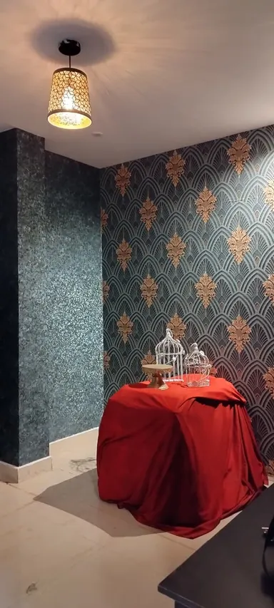 Production-Friendly Studio with Green Screen and Podcast Setup image 9